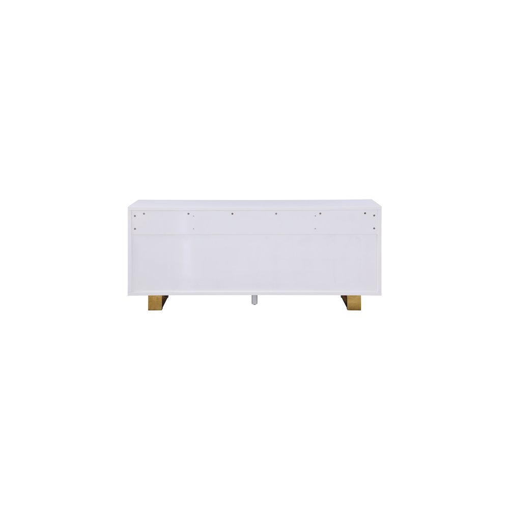Excel White Lacquer Sideboard/Buffet. Picture 4