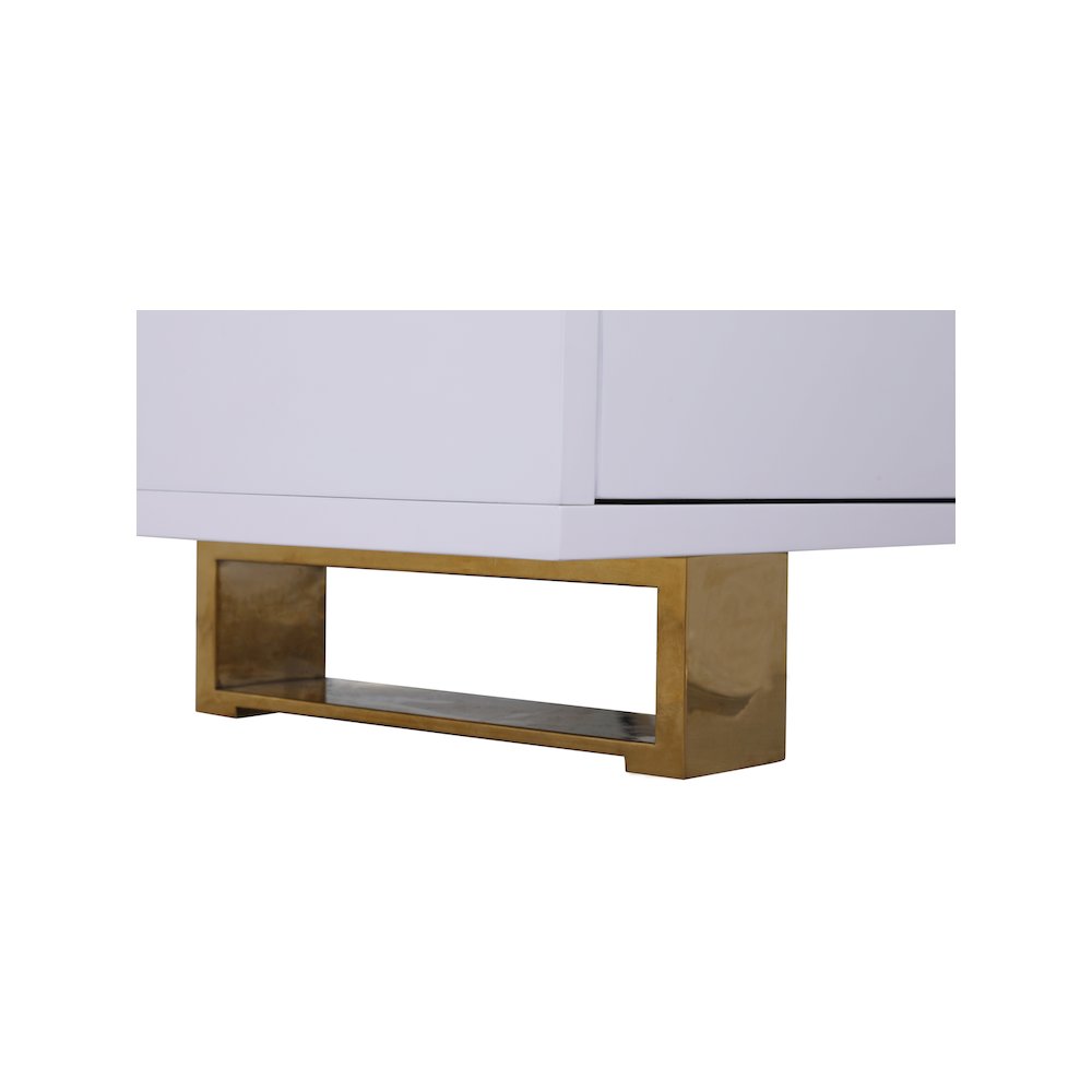 Excel White Lacquer Sideboard/Buffet. Picture 7