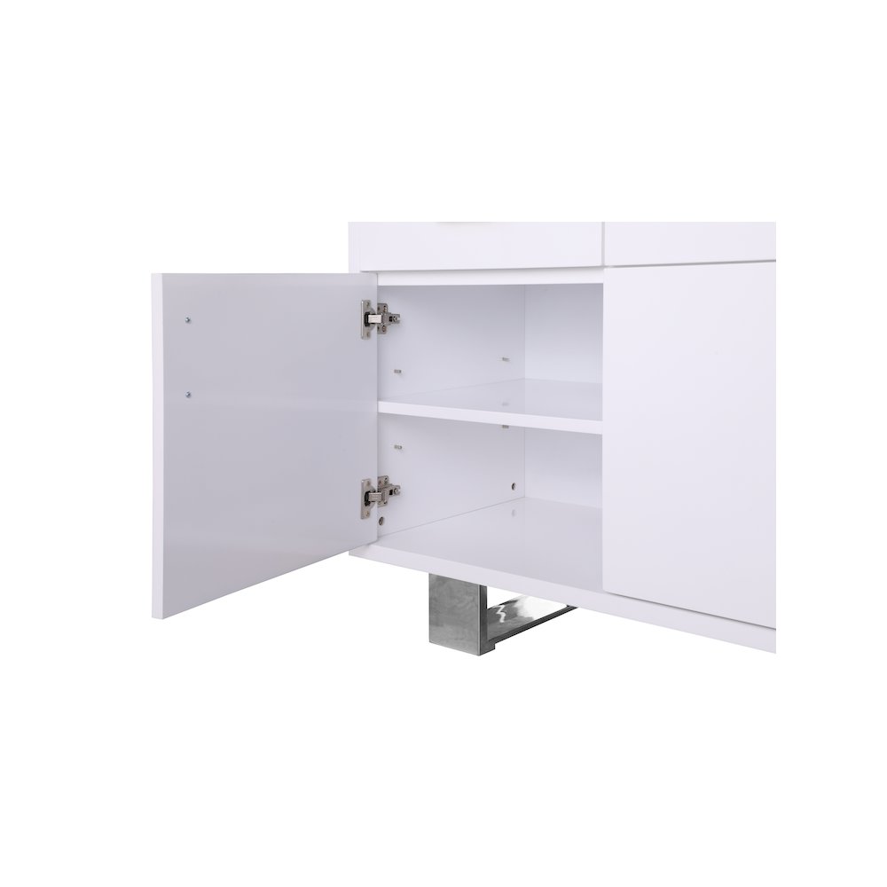 Excel White Lacquer Sideboard/Buffet. Picture 5