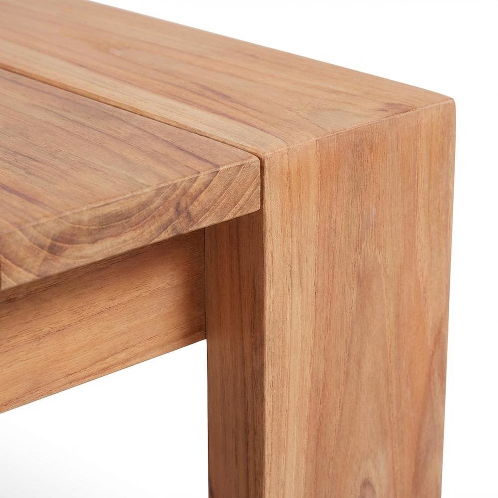 Teak Outdoor Coffee Table With Contemporary Style And Durable Finish. Picture 6