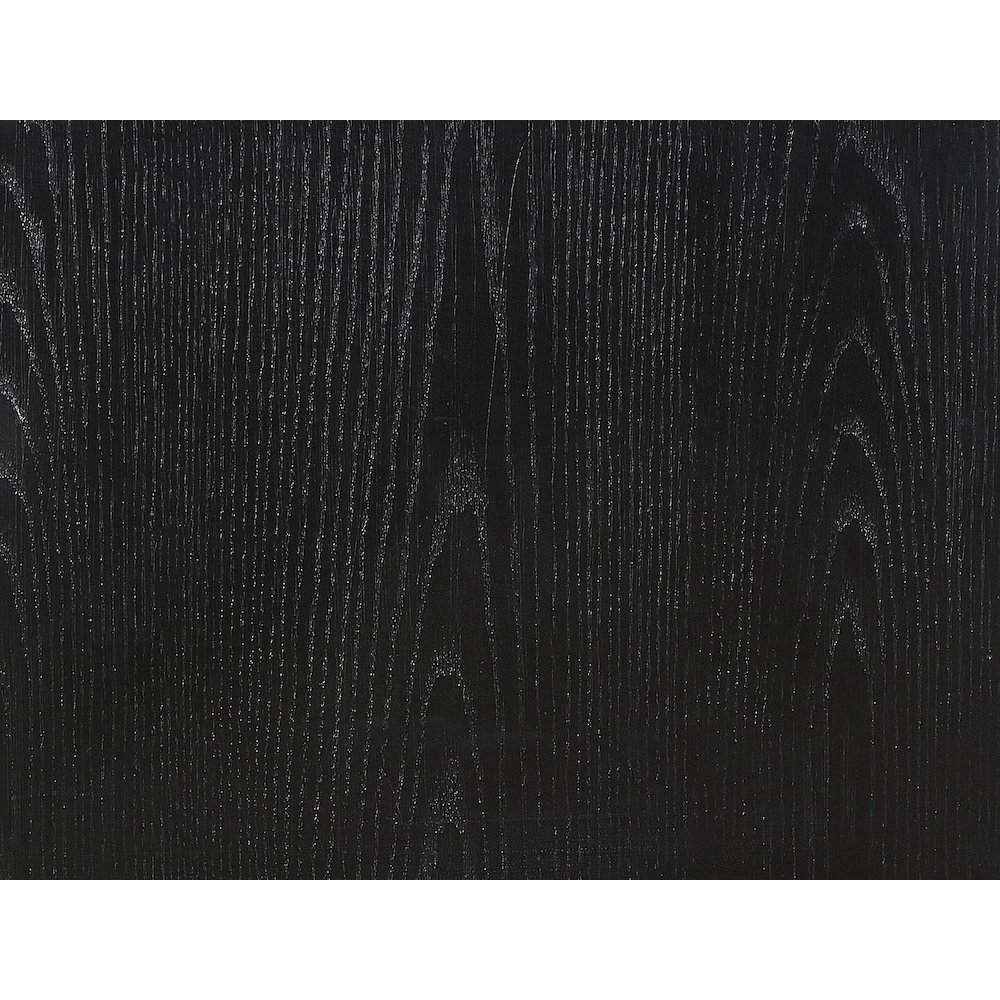 Kaya Black Vegan Leather Night Stand. Picture 8