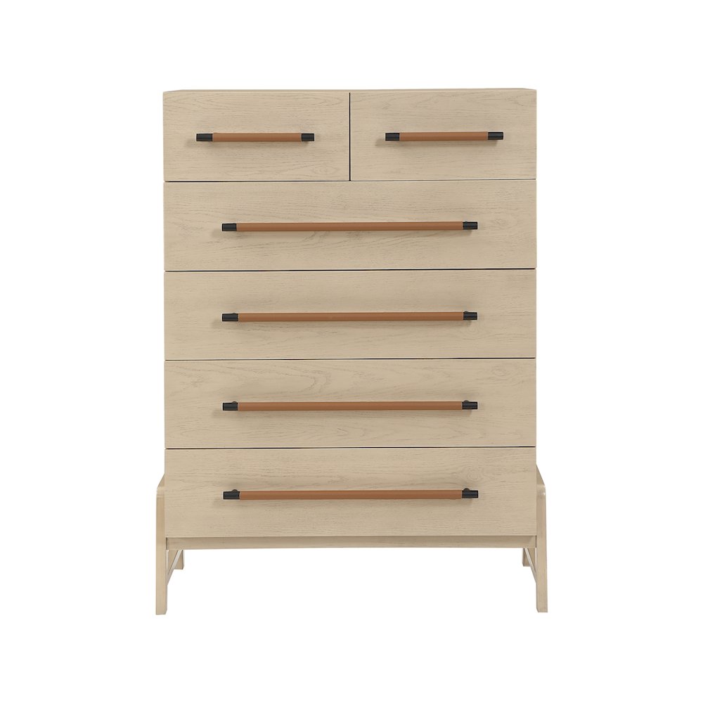 Kaya Natural Vegan Leather Chest. Picture 2