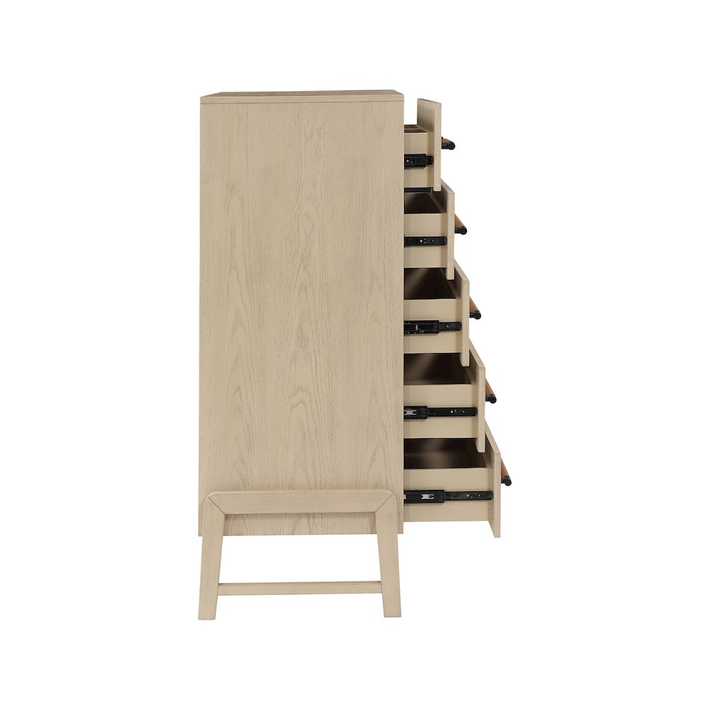 Kaya Natural Vegan Leather Chest. Picture 4
