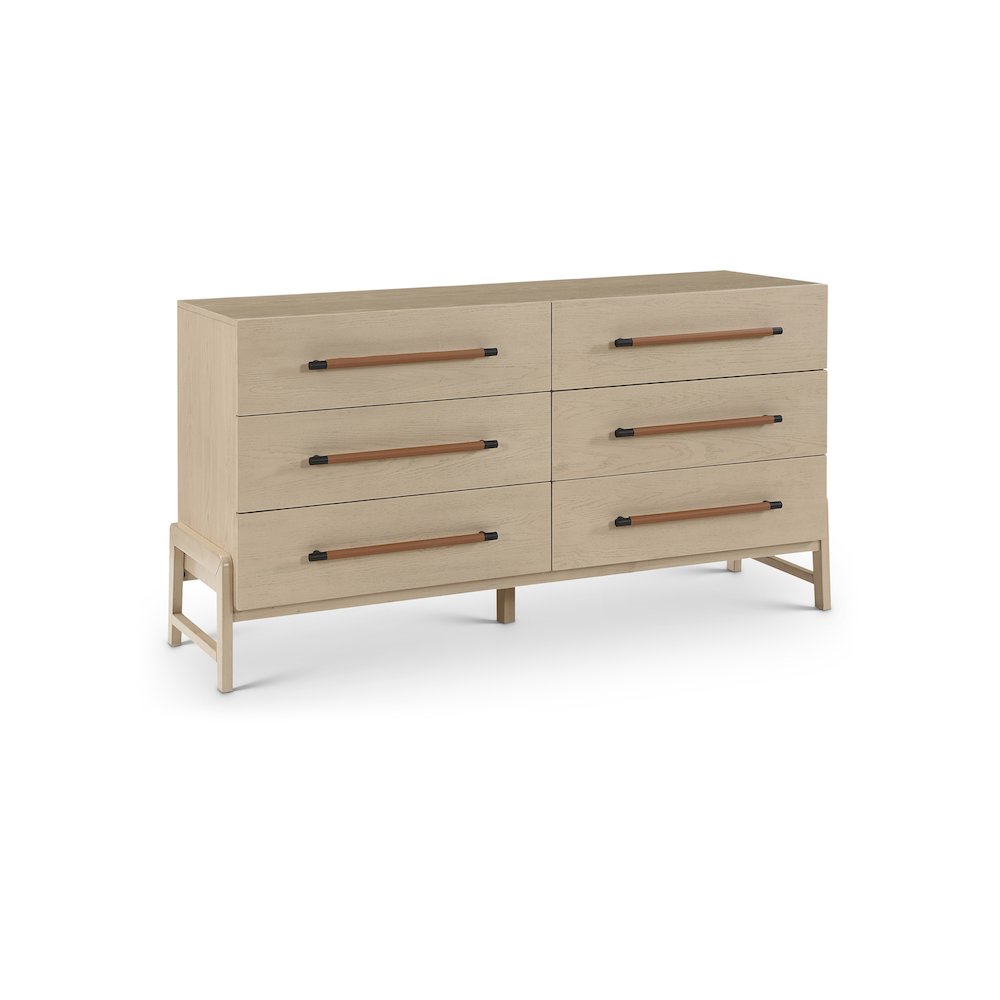 Kaya Natural Vegan Leather Dresser. Picture 1