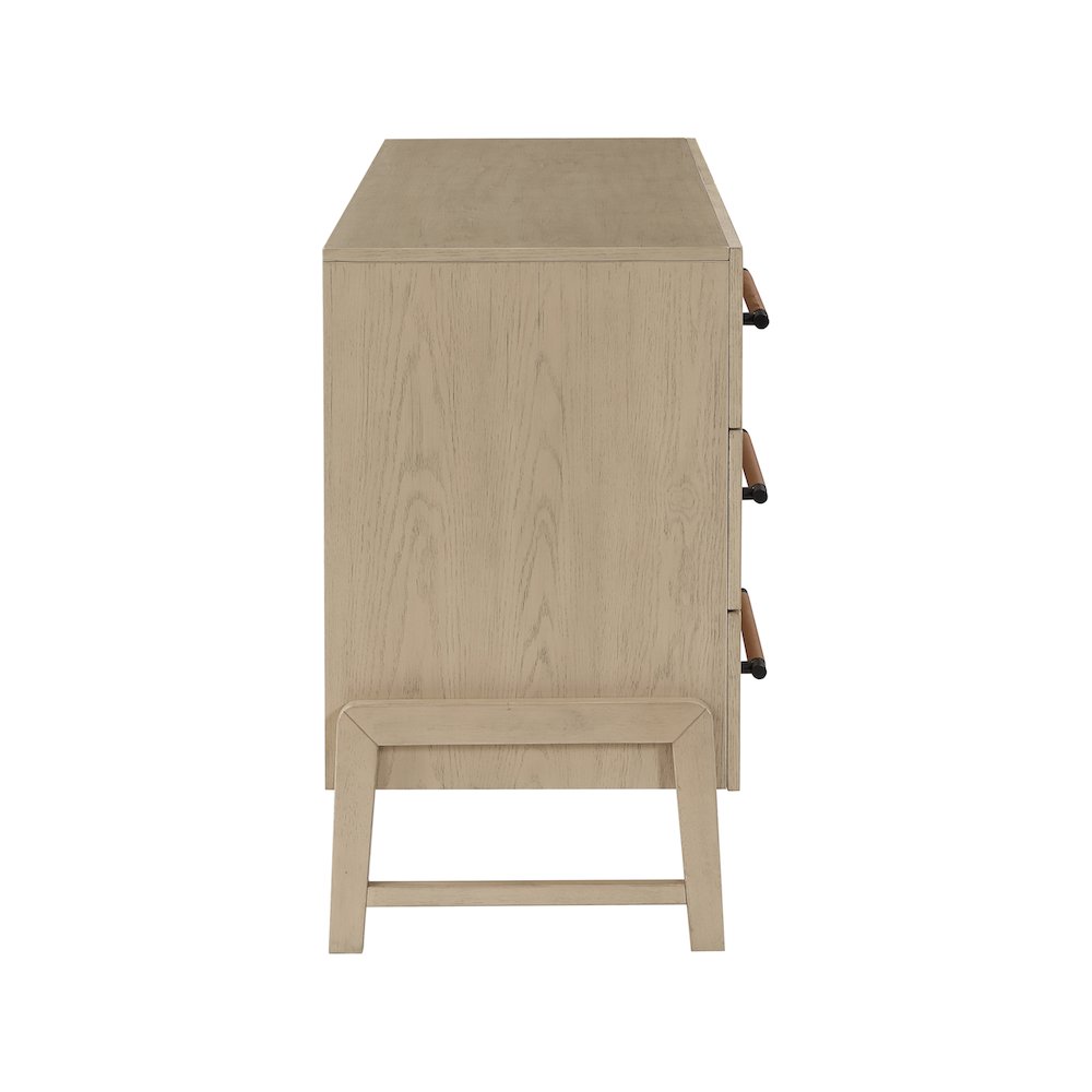 Kaya Natural Vegan Leather Dresser. Picture 3