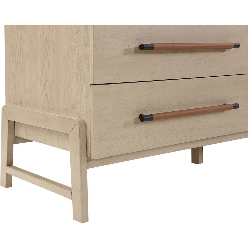 Kaya Natural Vegan Leather Dresser. Picture 6