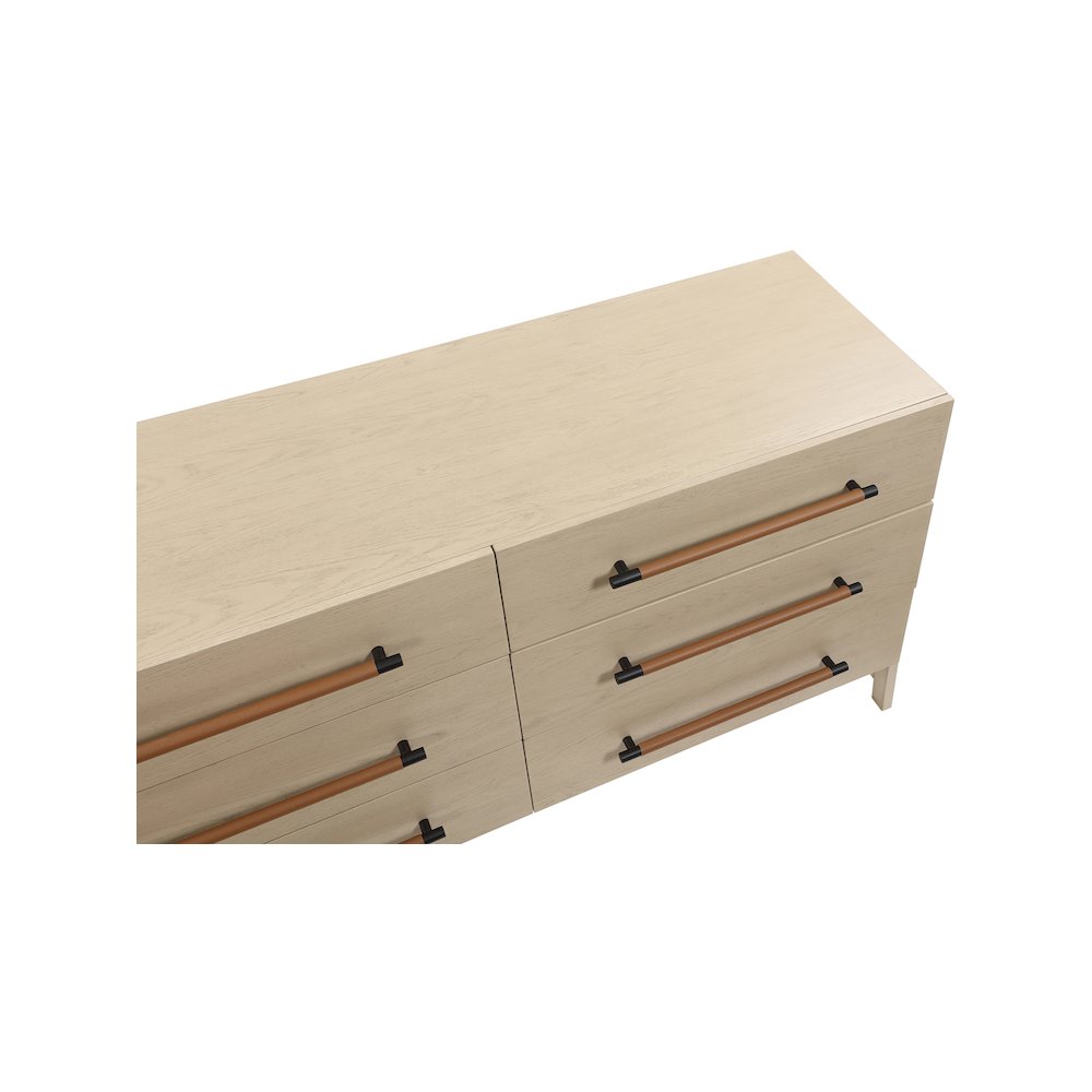 Kaya Natural Vegan Leather Dresser. Picture 7