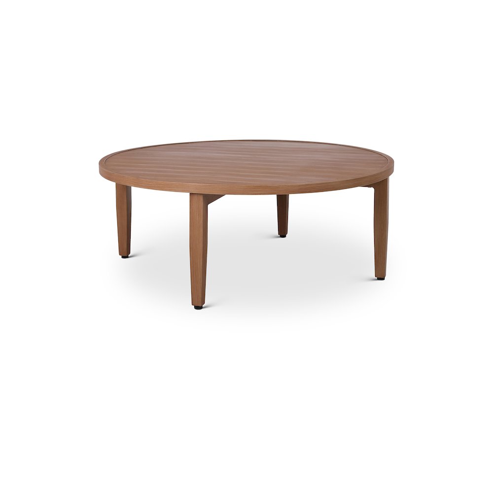 Maui Natural Outdoor Patio Coffee Table. Picture 1