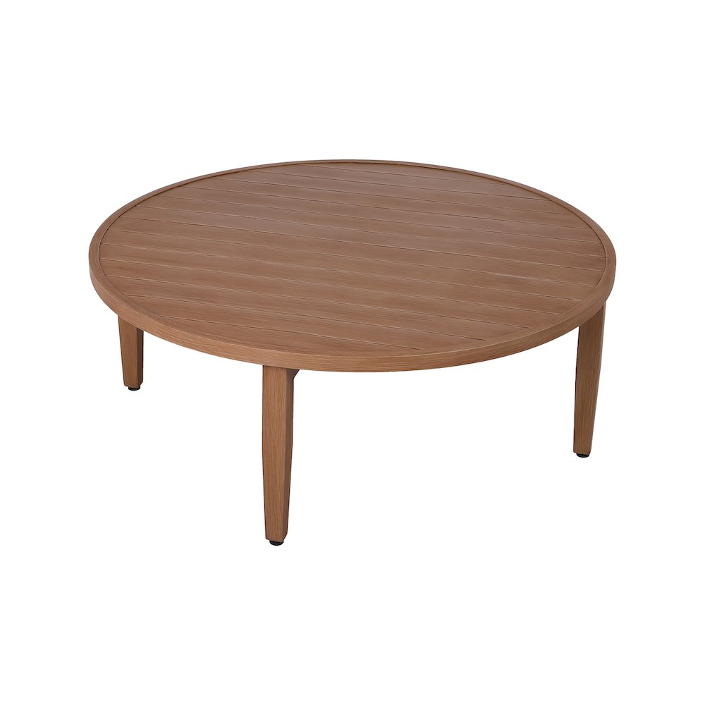 Maui Natural Outdoor Patio Coffee Table. Picture 2