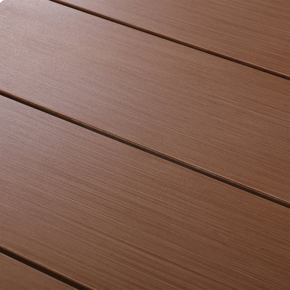 Maui Natural Outdoor Patio Coffee Table. Picture 4