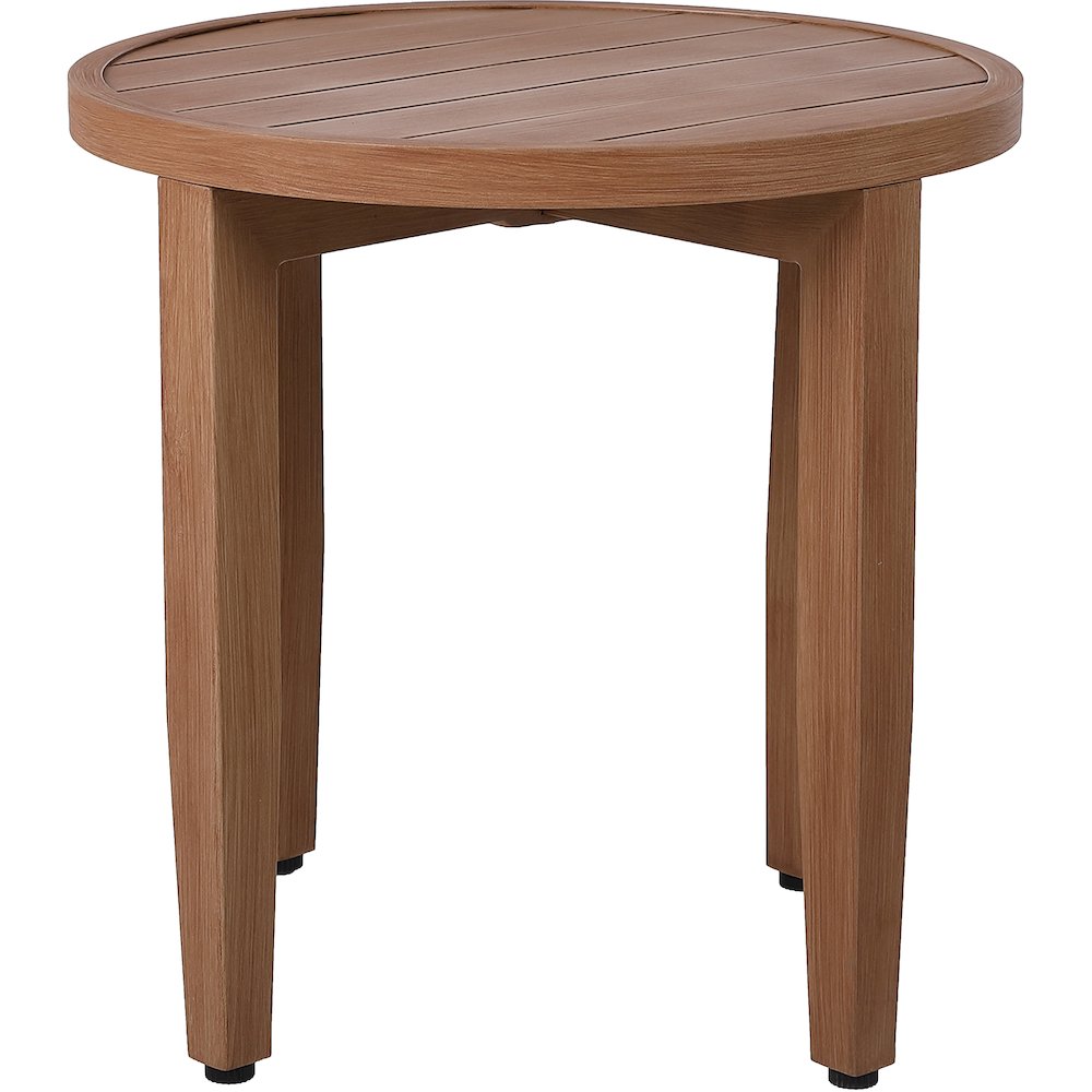 Maui Natural Outdoor Patio End Table. Picture 2