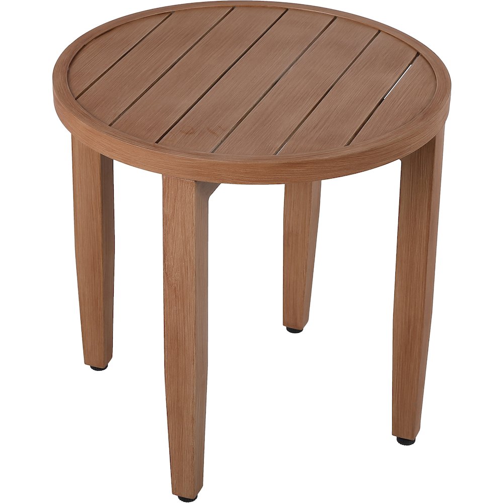 Maui Natural Outdoor Patio End Table. Picture 3