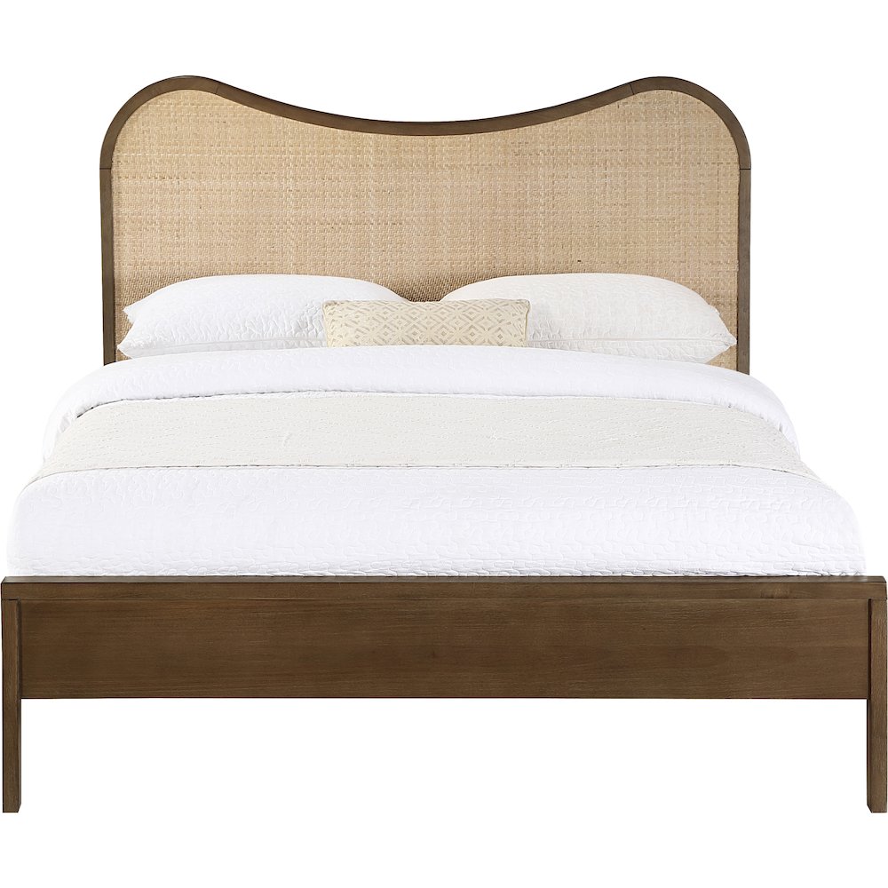Windsor Brown Solid Wood Full Bed (3 Boxes). Picture 2
