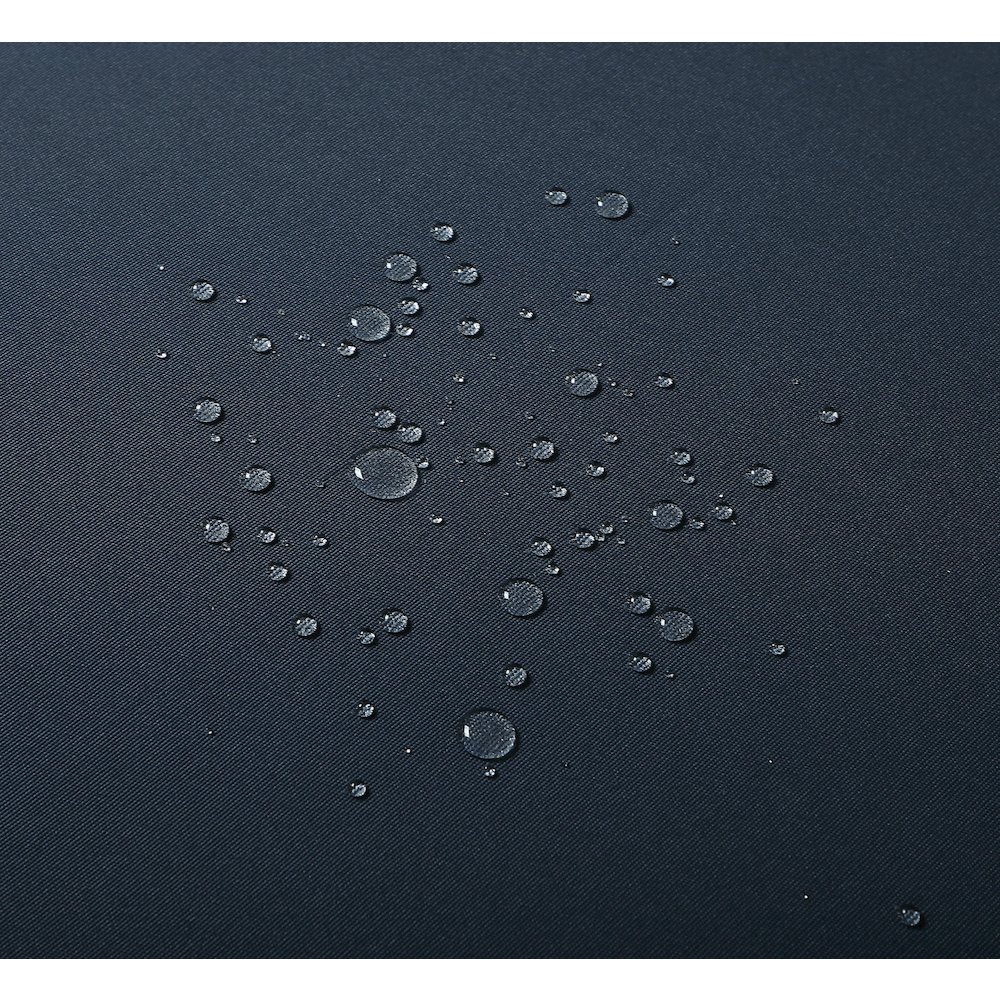 Nizuc Navy Water Resistant Fabric Outdoor Patio Modular Sofa. Picture 6