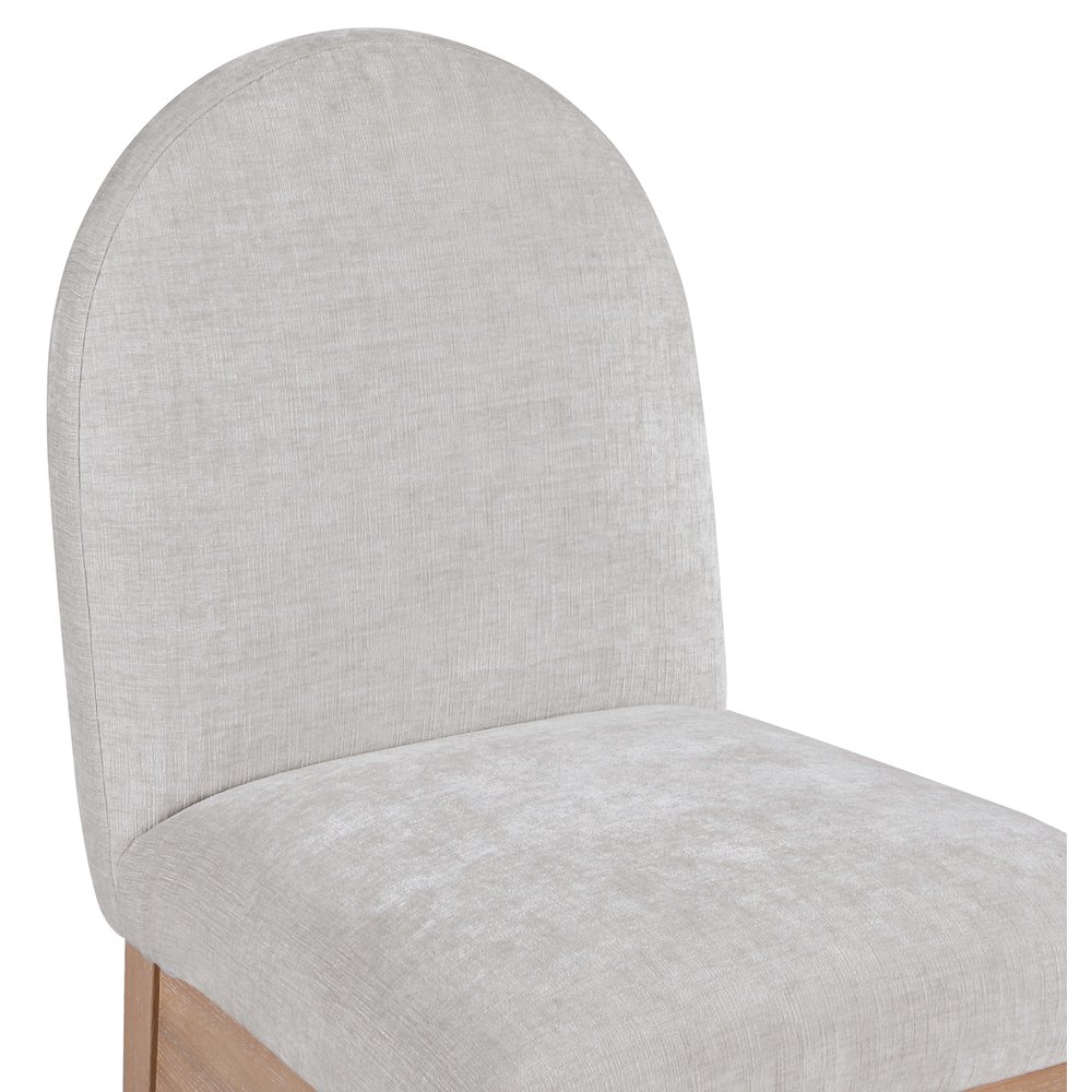 Waldorf Grey Chenille Fabric Dining Chair. Picture 5