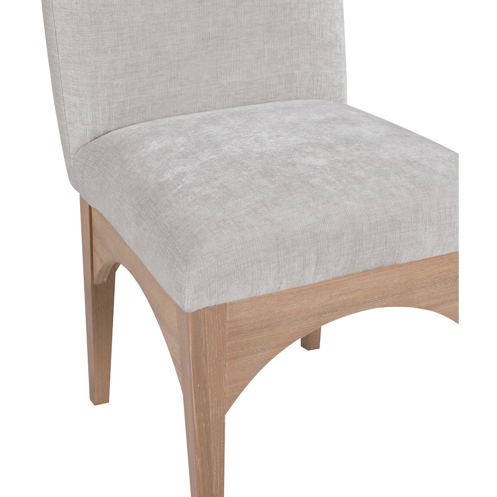 Waldorf Grey Chenille Fabric Dining Chair. Picture 6