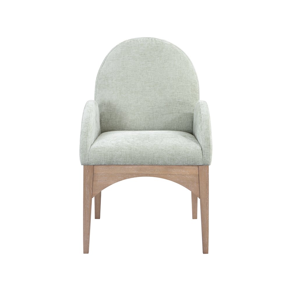 Waldorf Mint Chenille Fabric Dining Chair. Picture 2