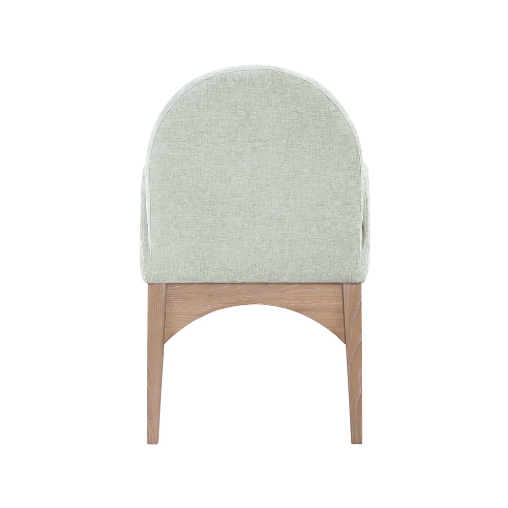 Waldorf Mint Chenille Fabric Dining Chair. Picture 3