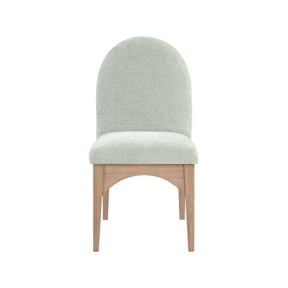 Waldorf Mint Chenille Fabric Dining Chair. Picture 2