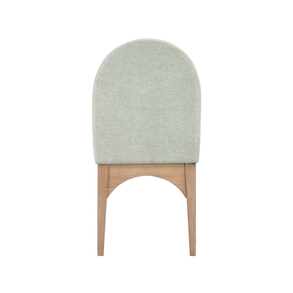 Waldorf Mint Chenille Fabric Dining Chair. Picture 3