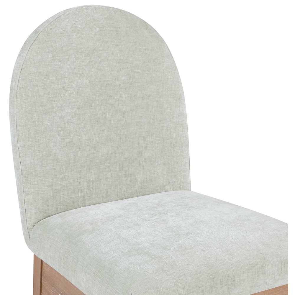 Waldorf Mint Chenille Fabric Dining Chair. Picture 5