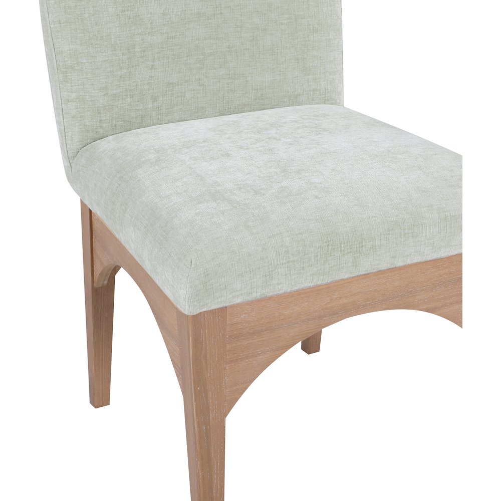 Waldorf Mint Chenille Fabric Dining Chair. Picture 6