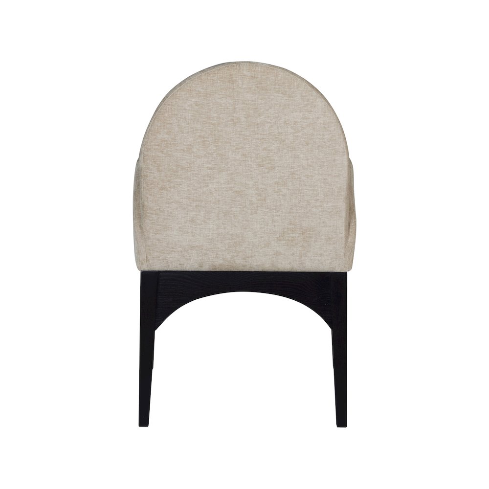Waldorf Beige Chenille Fabric Dining Chair. Picture 2