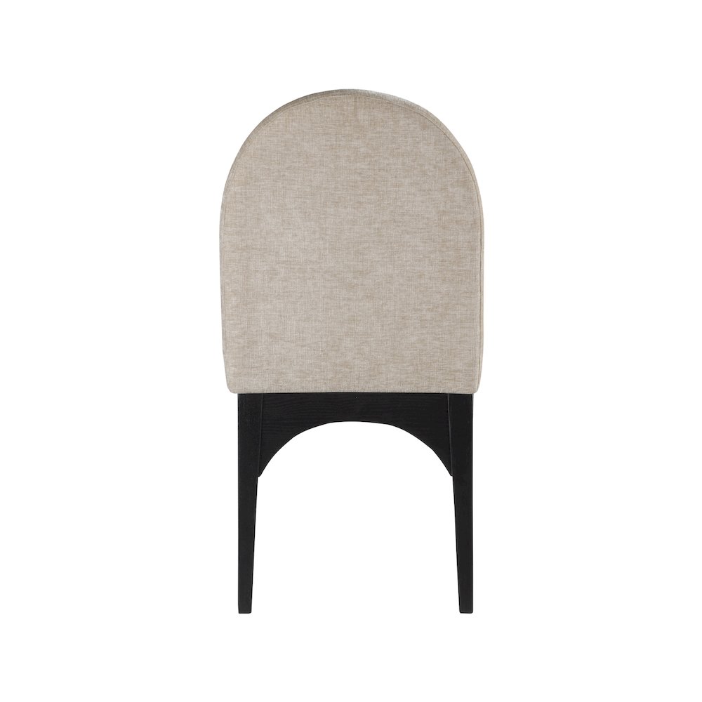 Waldorf Beige Chenille Fabric Dining Chair. Picture 2