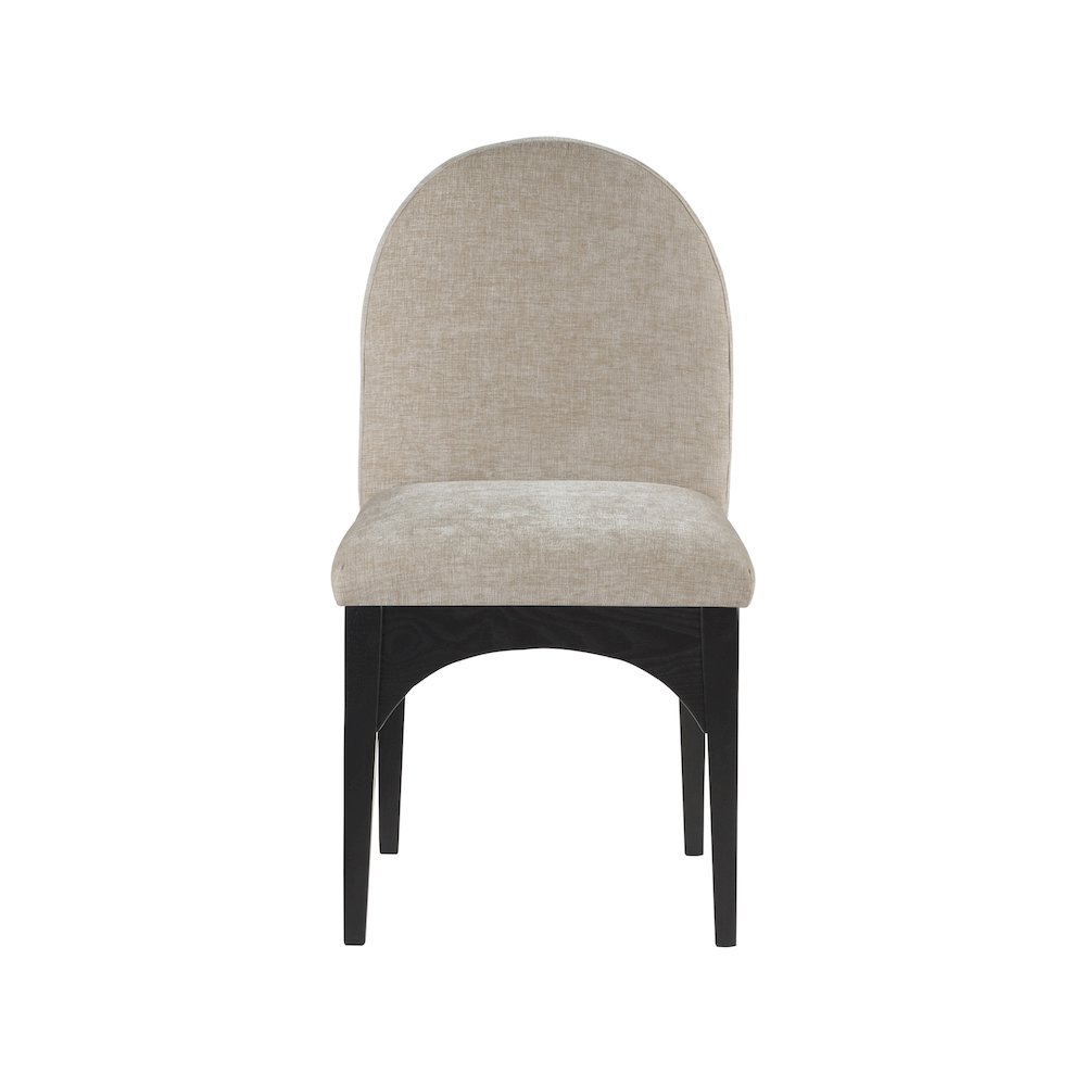 Waldorf Beige Chenille Fabric Dining Chair. Picture 3