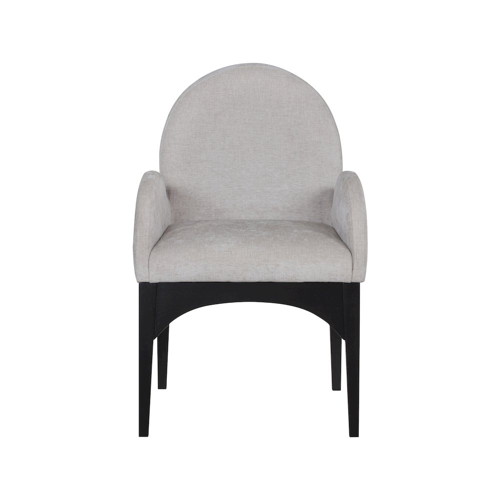 Waldorf Grey Chenille Fabric Dining Chair. Picture 3