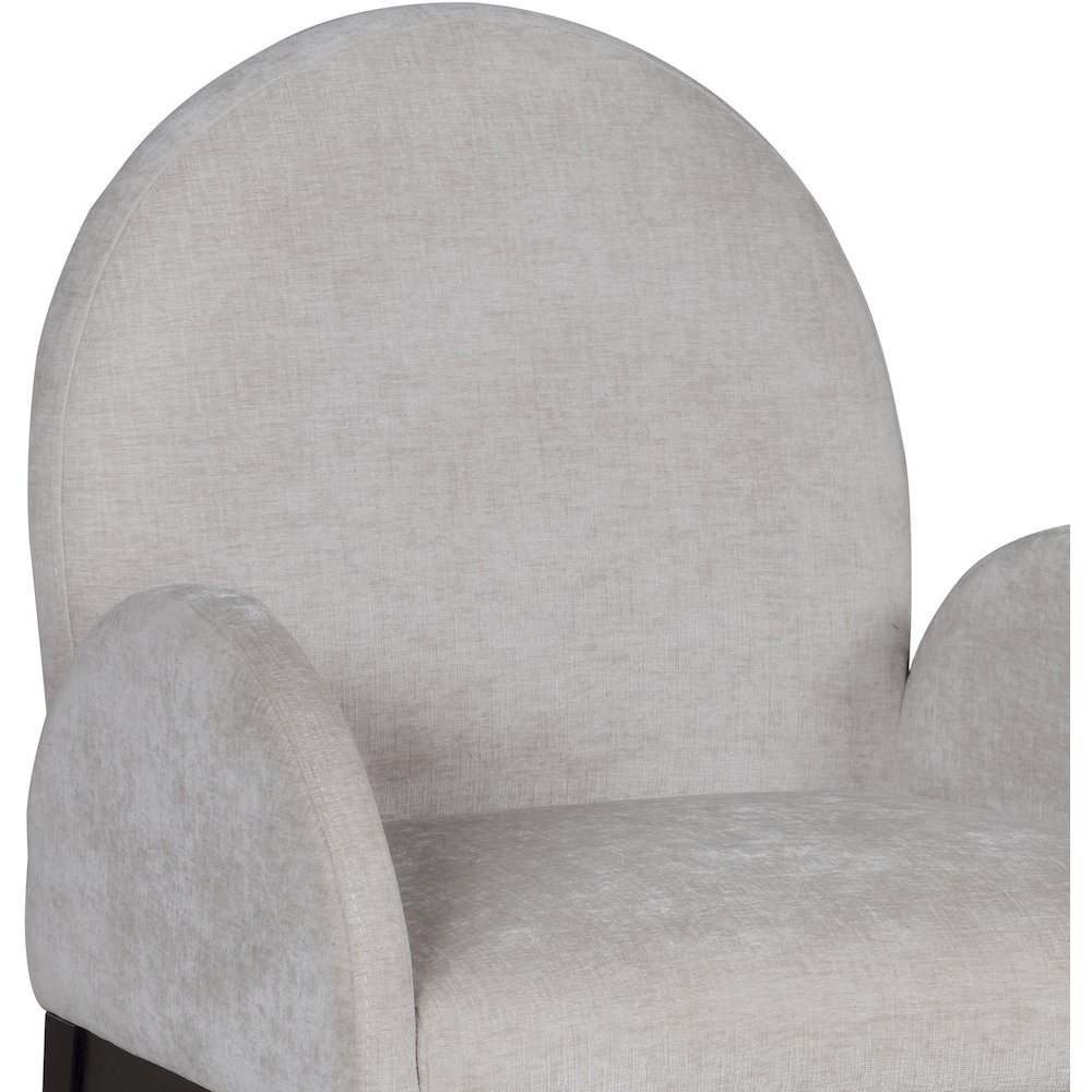 Waldorf Grey Chenille Fabric Dining Chair. Picture 5