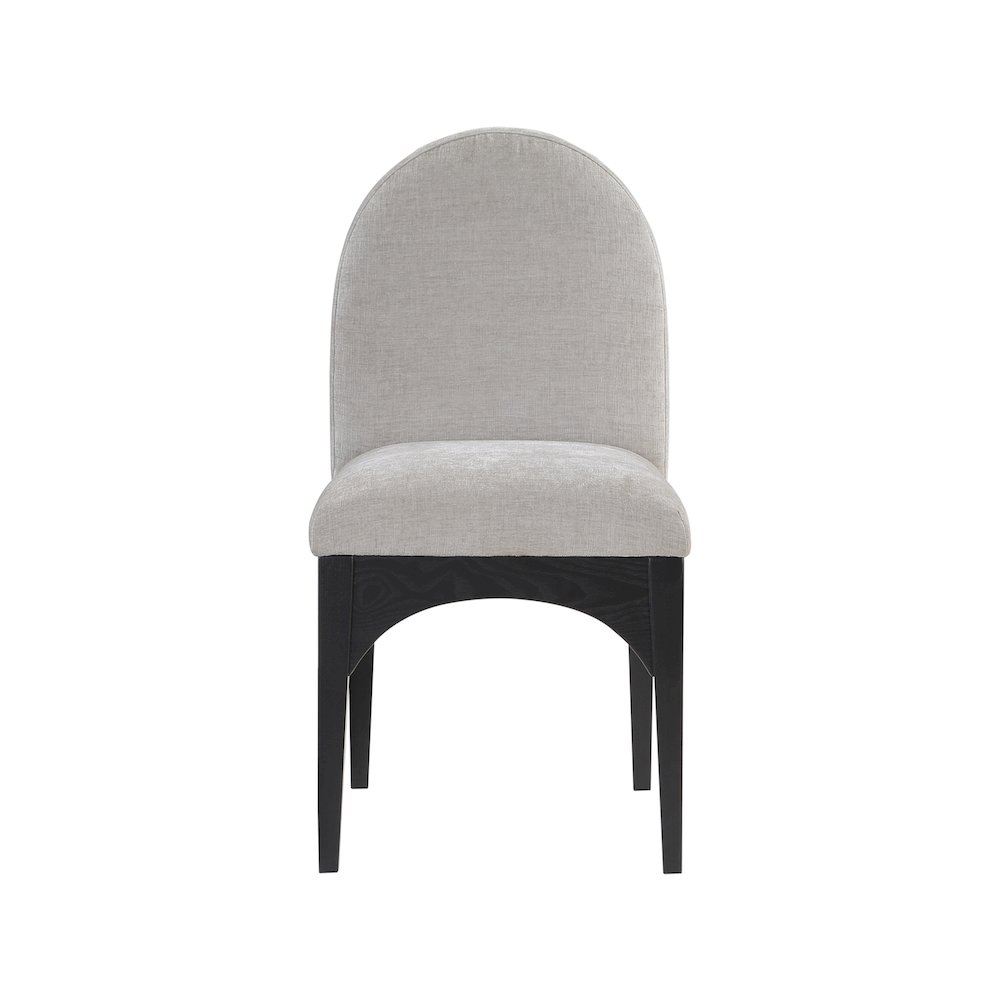Waldorf Grey Chenille Fabric Dining Chair. Picture 3