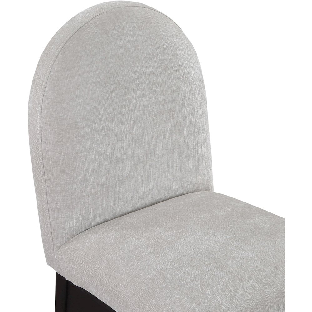 Waldorf Grey Chenille Fabric Dining Chair. Picture 6