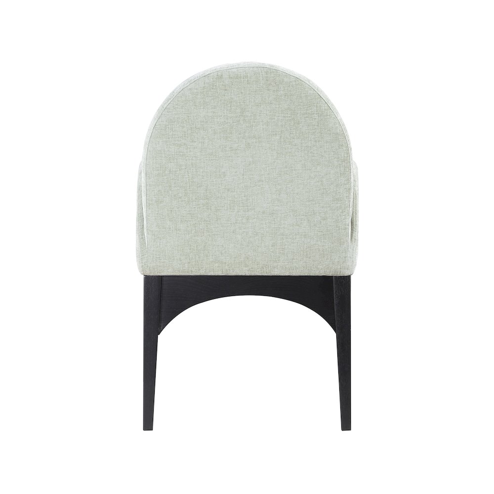 Waldorf Mint Chenille Fabric Dining Chair. Picture 2