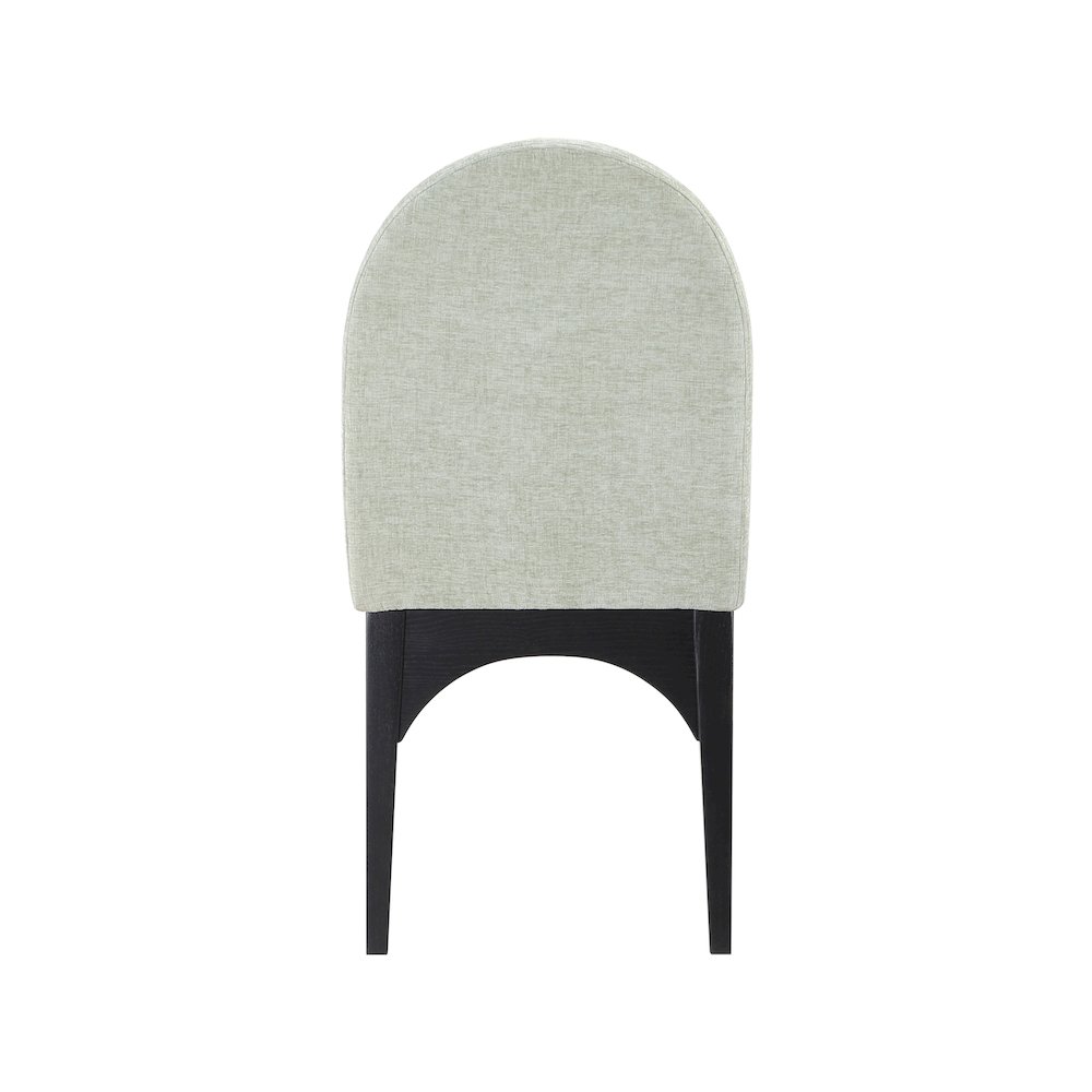 Waldorf Mint Chenille Fabric Dining Chair. Picture 2