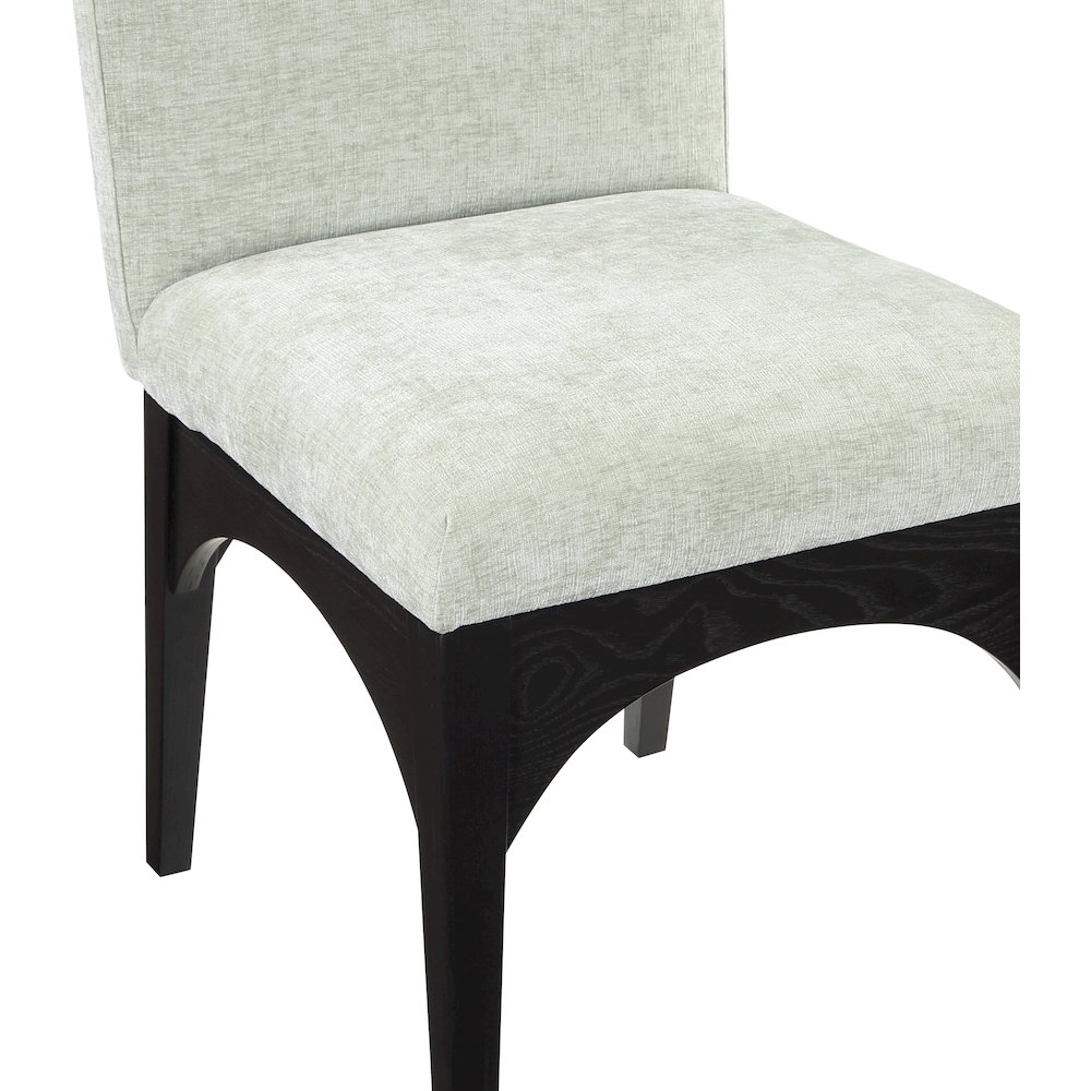 Waldorf Mint Chenille Fabric Dining Chair. Picture 5
