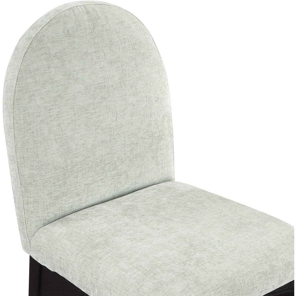 Waldorf Mint Chenille Fabric Dining Chair. Picture 6