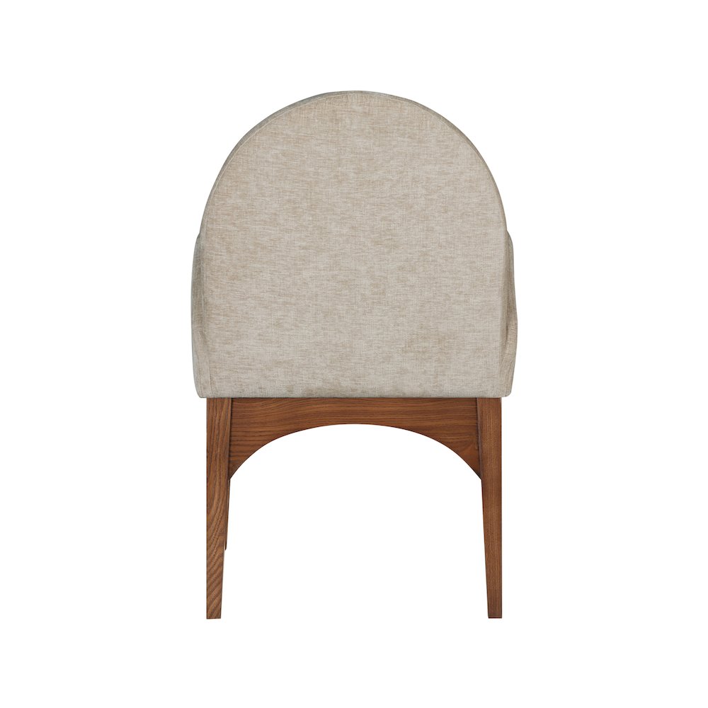 Waldorf Beige Chenille Fabric Dining Chair. Picture 2