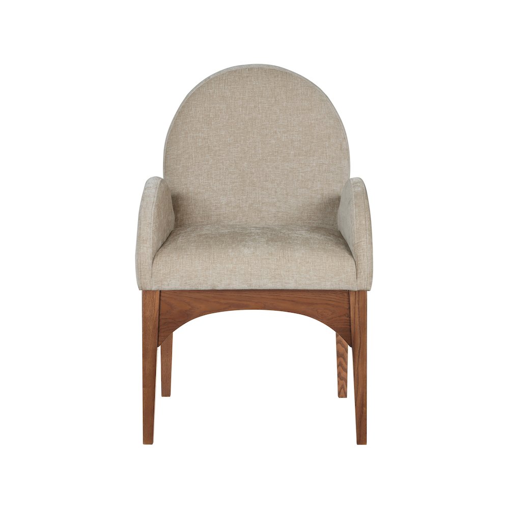 Waldorf Beige Chenille Fabric Dining Chair. Picture 3