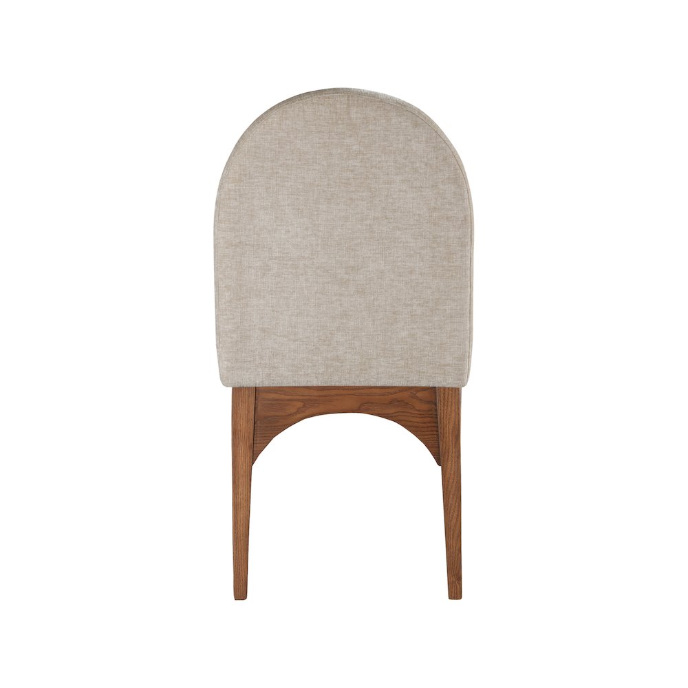 Waldorf Beige Chenille Fabric Dining Chair. Picture 2