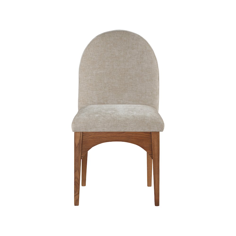 Waldorf Beige Chenille Fabric Dining Chair. Picture 3