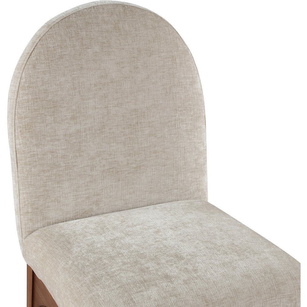 Waldorf Beige Chenille Fabric Dining Chair. Picture 6