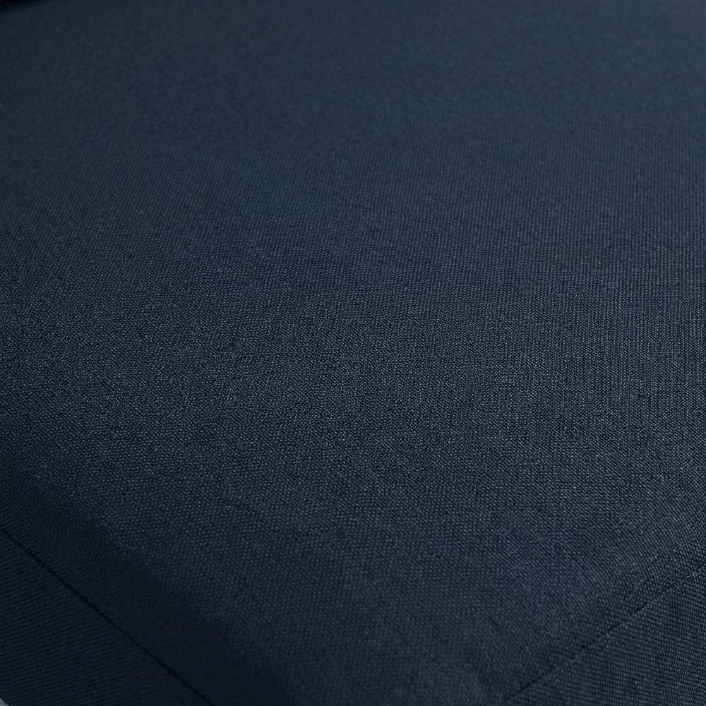 Navy Fabric Outdoor Patio Modular Sofa For Contemporary Living. Picture 5