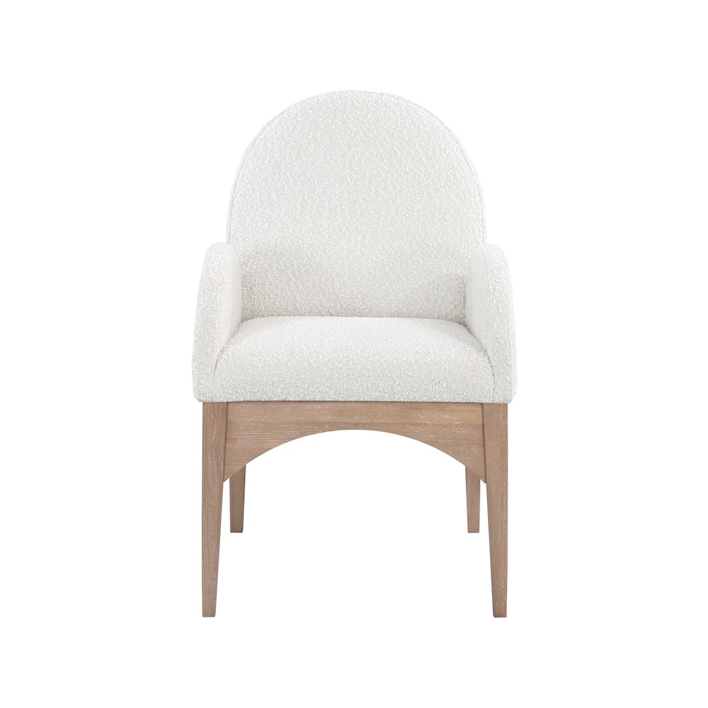 Waldorf Cream Boucle Fabric Dining Chair. Picture 2