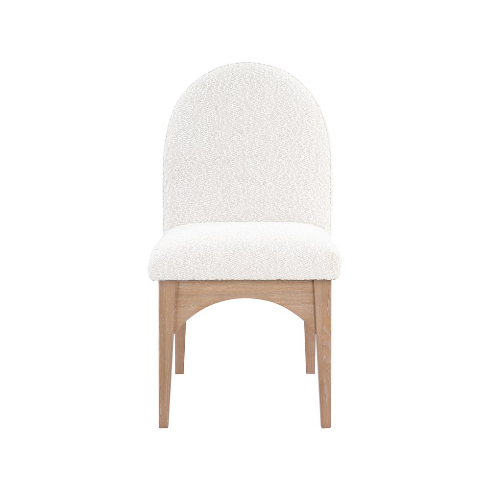 Waldorf Cream Boucle Fabric Dining Chair. Picture 3