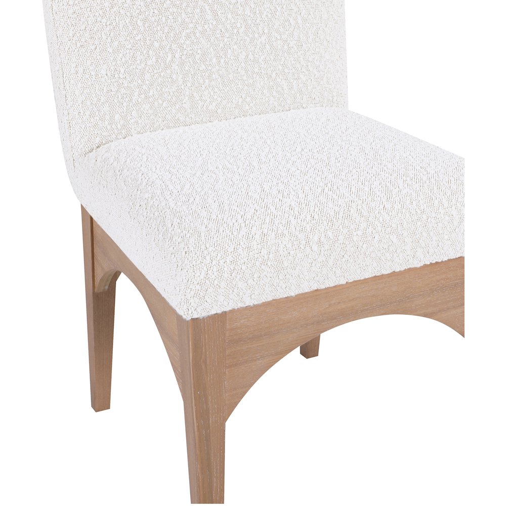 Waldorf Cream Boucle Fabric Dining Chair. Picture 6