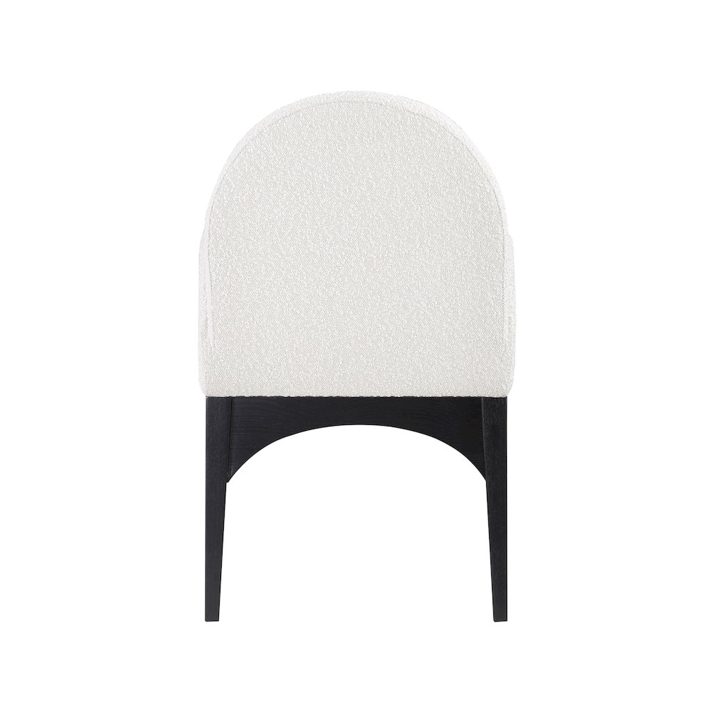 Waldorf Cream Boucle Fabric Dining Chair. Picture 2
