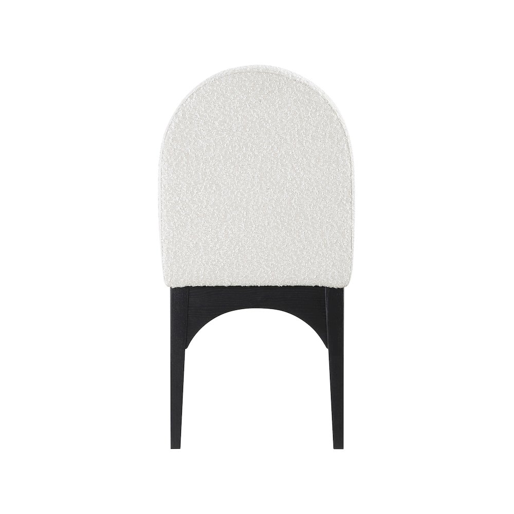 Waldorf Cream Boucle Fabric Dining Chair. Picture 2