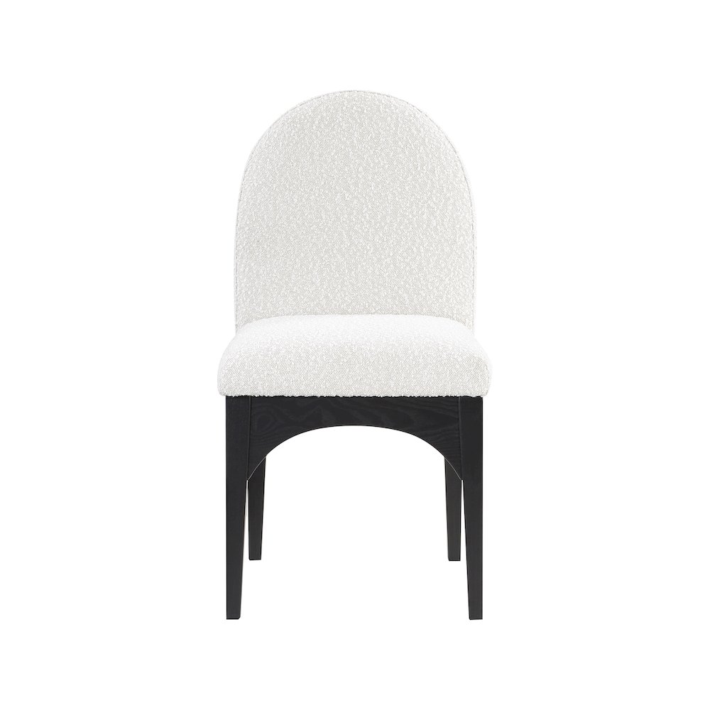 Waldorf Cream Boucle Fabric Dining Chair. Picture 3