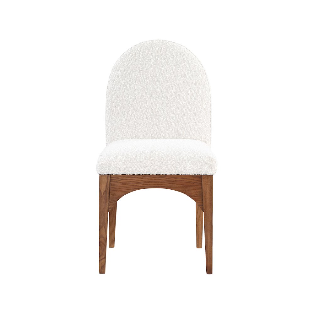Waldorf Cream Boucle Fabric Dining Chair. Picture 3